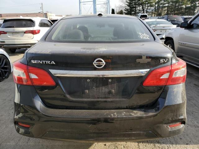 3N1AB7AP1HY284827 - 2017 NISSAN SENTRA S BLACK photo 6