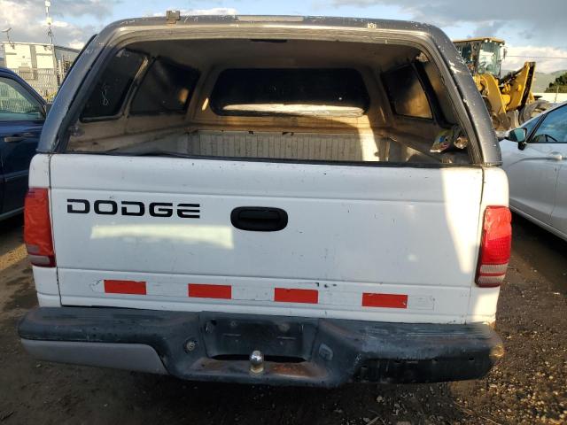 1B7GL22XXWS608780 - 1998 DODGE DAKOTA WHITE photo 6