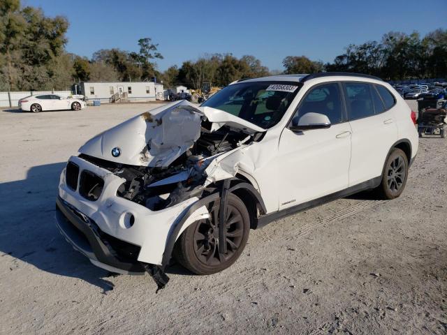 WBAVL1C58EVY17461 - 2014 BMW X1 XDRIVE28I WHITE photo 1