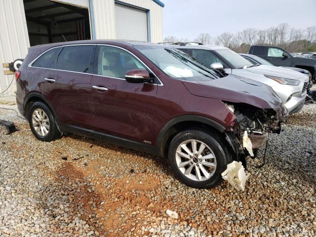 5XYPGDA56KG479971 - 2019 KIA SORENTO LX BURGUNDY photo 4