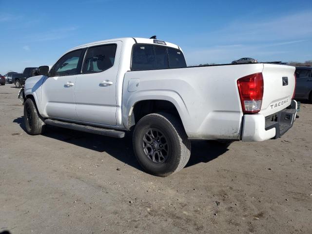 5TFAX5GN1GX065147 - 2016 TOYOTA TACOMA DOUBLE CAB WHITE photo 2