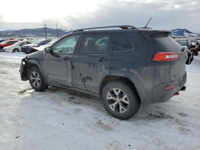 1C4PJMBS3FW730038 - 2015 JEEP CHEROKEE TRAILHAWK BLACK photo 2