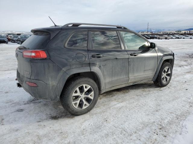 1C4PJMBS3FW730038 - 2015 JEEP CHEROKEE TRAILHAWK BLACK photo 3