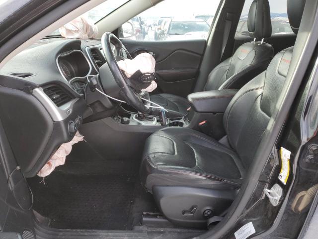 1C4PJMBS3FW730038 - 2015 JEEP CHEROKEE TRAILHAWK BLACK photo 7