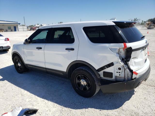 1FM5K8AR3GGB73911 - 2016 FORD EXPLORER POLICE INTERCEPTOR WHITE photo 2