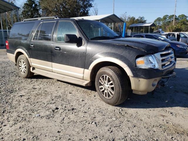 1FMJK1H50AEB73098 - 2010 FORD EXPEDITION EL EDDIE BAUER BLACK photo 4