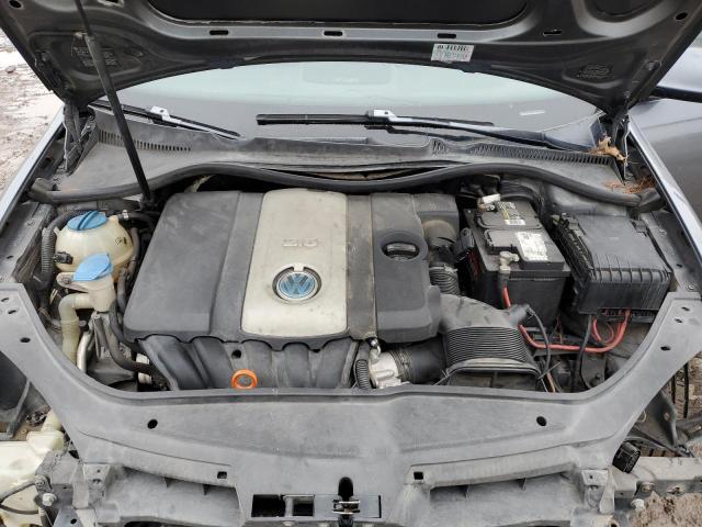 3VWEF71K27M182155 - 2007 VOLKSWAGEN JETTA WOLFSBURG 灰色 照片 11