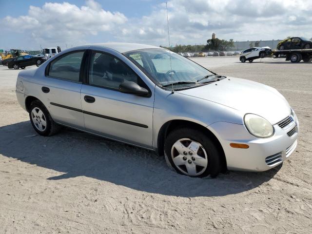 1B3ES26C74D624424 - 2004 DODGE NEON BASE SILVER photo 4