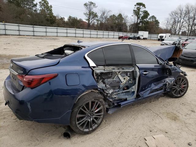 JN1FV7AR8LM660353 - 2020 INFINITI Q50 RED SPORT 400 BLUE photo 3