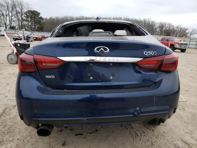 JN1FV7AR8LM660353 - 2020 INFINITI Q50 RED SPORT 400 BLUE photo 6