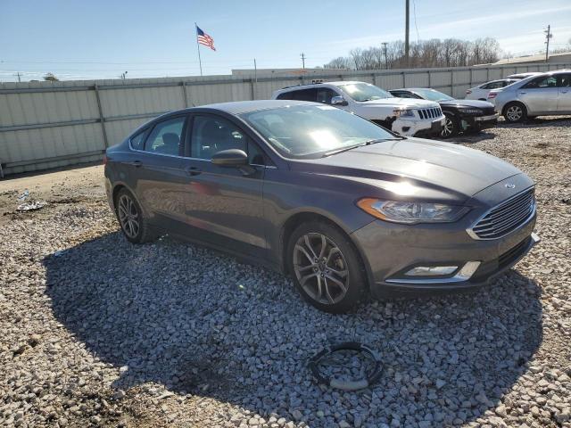 3FA6P0H75HR141851 - 2017 FORD FUSION SE SILVER photo 4