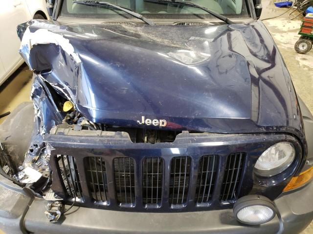 1J4GL38K65W726442 - 2005 JEEP LIBERTY RE BLUE photo 12