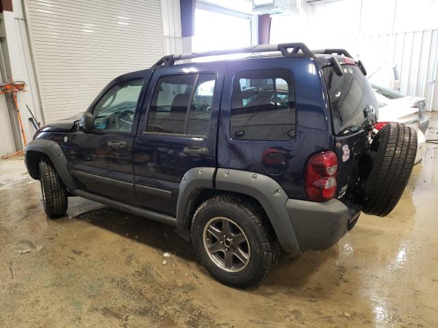 1J4GL38K65W726442 - 2005 JEEP LIBERTY RE BLUE photo 2