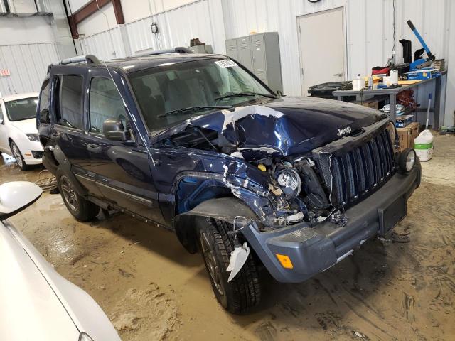 1J4GL38K65W726442 - 2005 JEEP LIBERTY RE BLUE photo 4