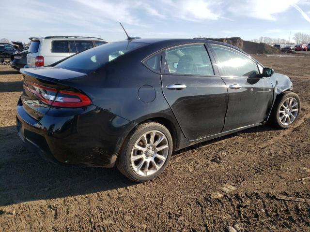 1C3CDFCA9DD107379 - 2013 DODGE DART LIMITED BLACK photo 3