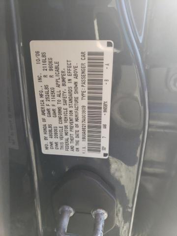 19UUA66217A003909 - 2007 ACURA TL BLUE photo 12