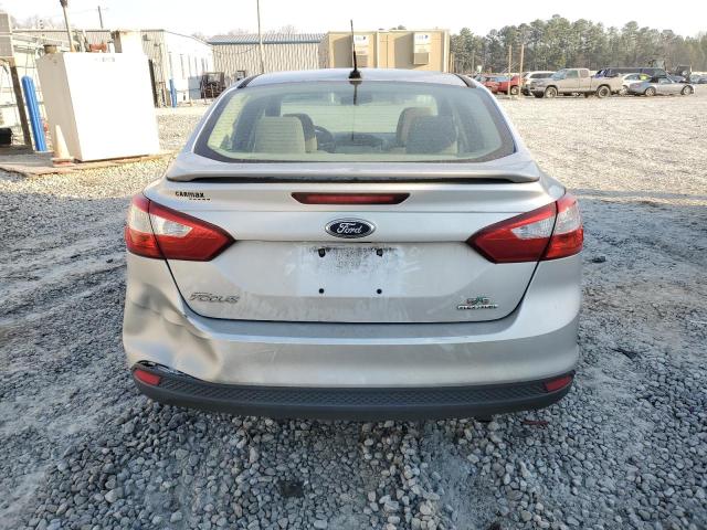 1FADP3F23DL321466 - 2013 FORD FOCUS SE SILVER photo 6