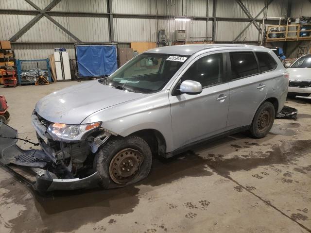 JA4AZ2A34EZ601648 - 2014 MITSUBISHI OUTLANDER ES SILVER photo 1