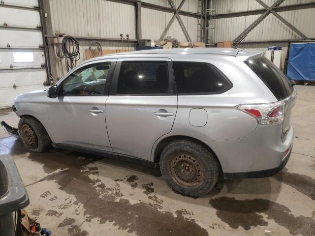 JA4AZ2A34EZ601648 - 2014 MITSUBISHI OUTLANDER ES SILVER photo 2