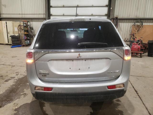 JA4AZ2A34EZ601648 - 2014 MITSUBISHI OUTLANDER ES SILVER photo 6