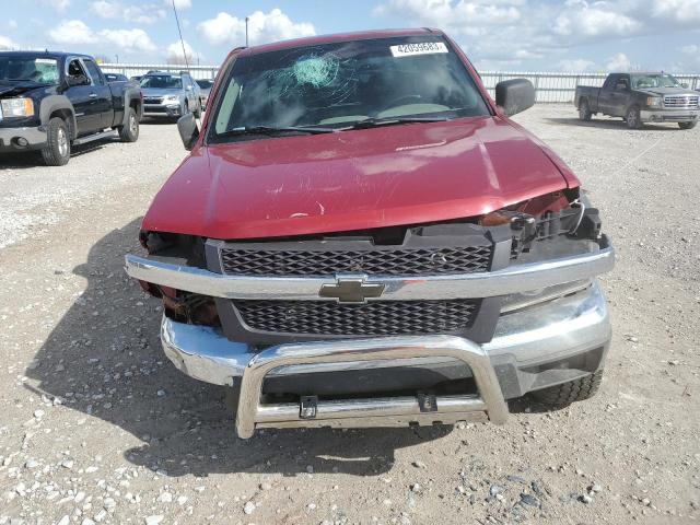 1GCDT198058258910 - 2005 CHEVROLET COLORADO RED photo 5