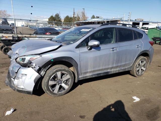 JF2GTHNC6M8222770 - 2021 SUBARU CROSSTREK LIMITED SILVER photo 1