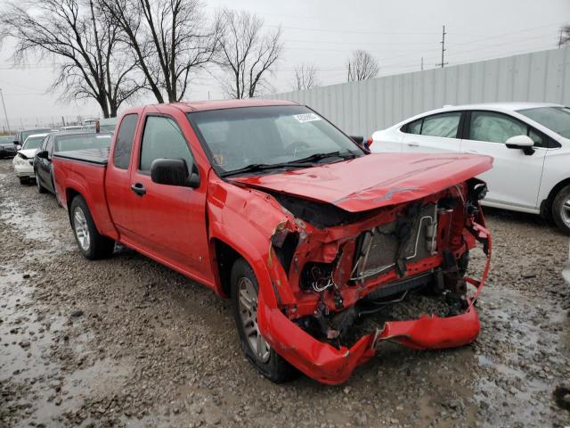 1GCCS19E878161154 - 2007 CHEVROLET COLORADO RED photo 4