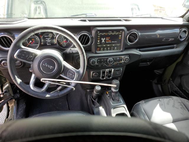 1C4HJXEN8LW347428 - 2020 JEEP WRANGLER U SAHARA GREEN photo 8