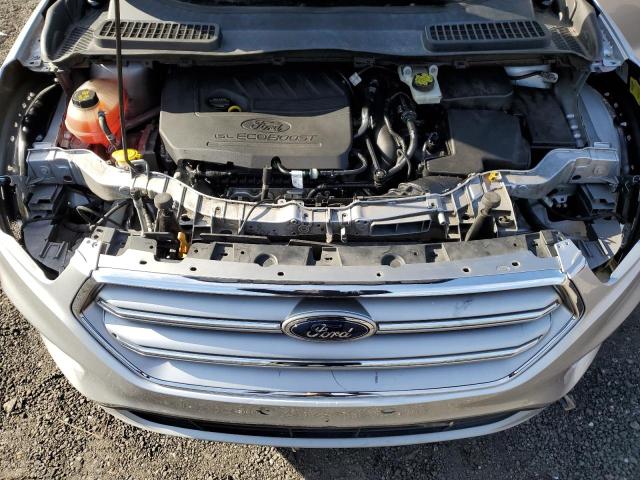 1FMCU0JD9HUA46476 - 2017 FORD ESCAPE TITANIUM SILVER photo 12