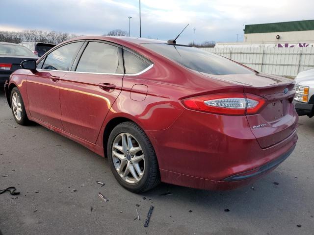 3FA6P0H77DR116041 - 2013 FORD FUSION SE RED photo 2