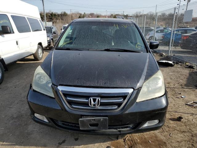 5FNRL38837B050705 - 2007 HONDA ODYSSEY TOURING BLACK photo 5