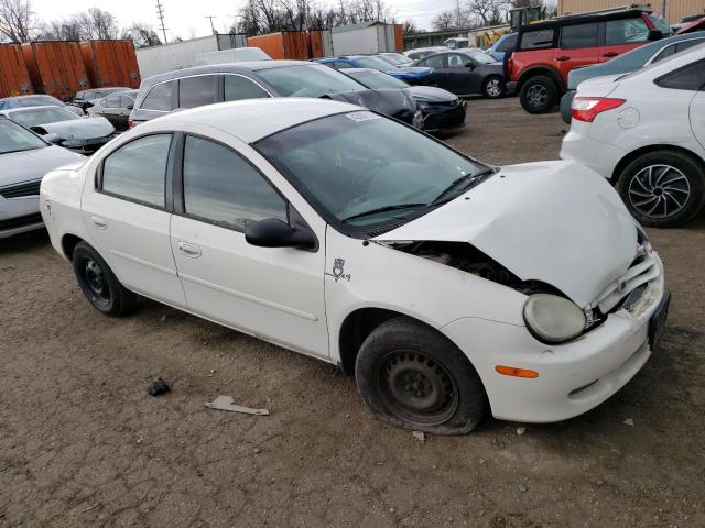 1B3ES26C52D574961 - 2002 DODGE NEON WHITE photo 4