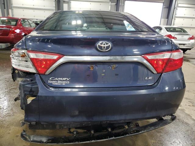 4T1BF1FK8HU692949 - 2017 TOYOTA CAMRY LE BLUE photo 6