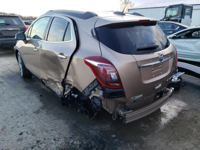 KL4CJASB4KB705304 - 2019 BUICK ENCORE PREFERRED BROWN photo 2