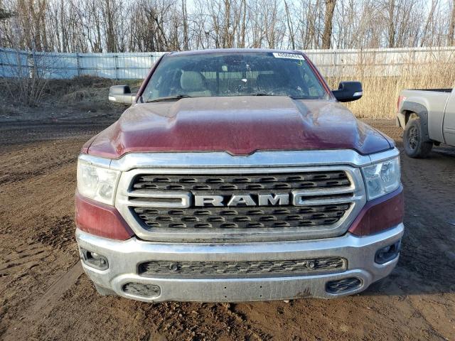 1C6SRFFT5NN147046 - 2022 RAM 1500 BIG HORN/LONE STAR MAROON photo 5