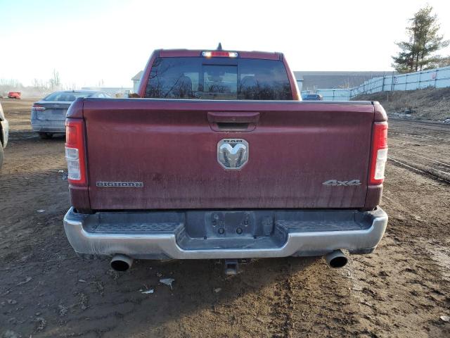 1C6SRFFT5NN147046 - 2022 RAM 1500 BIG HORN/LONE STAR MAROON photo 6