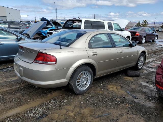 1C3EL56R84N307686 - 2004 CHRYSLER SEBRING LXI GOLD photo 3