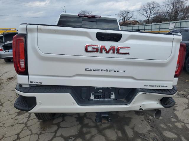 1GT49REYXNF320733 - 2022 GMC SIERRA K2500 DENALI WHITE photo 6