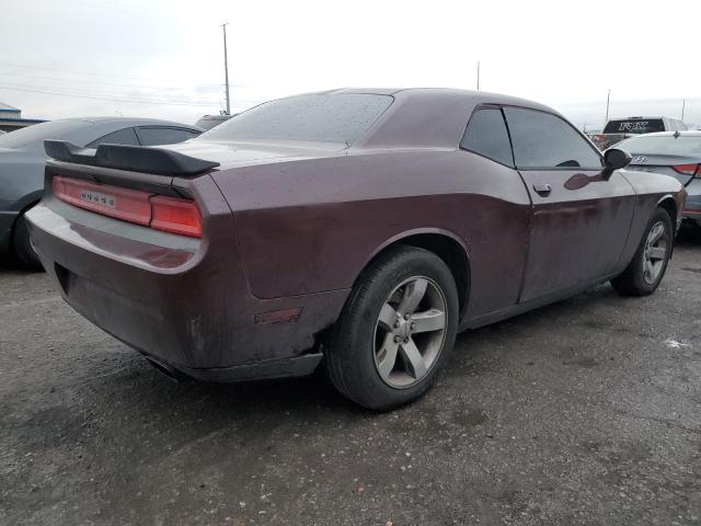 2B3CJ4DG5BH518033 - 2011 DODGE CHALLENGER BURGUNDY photo 3