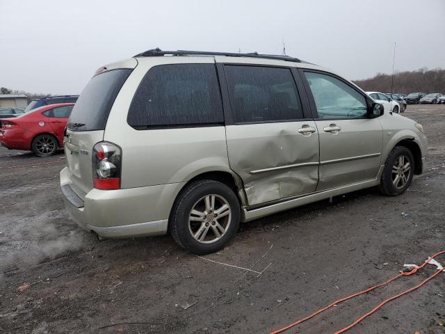 JM3LW28A950547268 - 2005 MAZDA MPV WAGON BEIGE photo 3