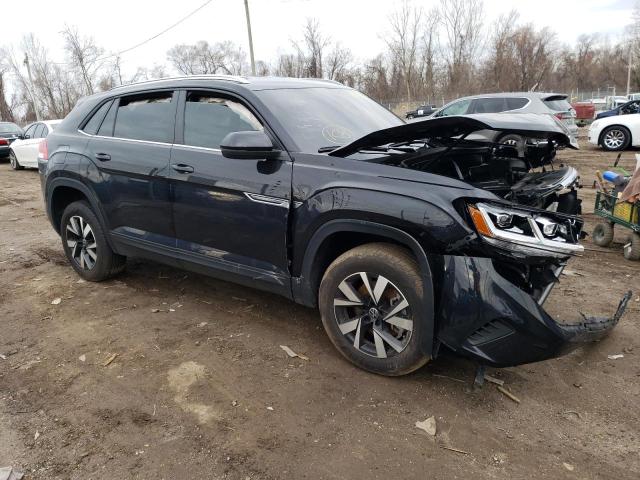 1V2DC2CA4PC208074 - 2023 VOLKSWAGEN ATLAS CROS SE BLACK photo 4