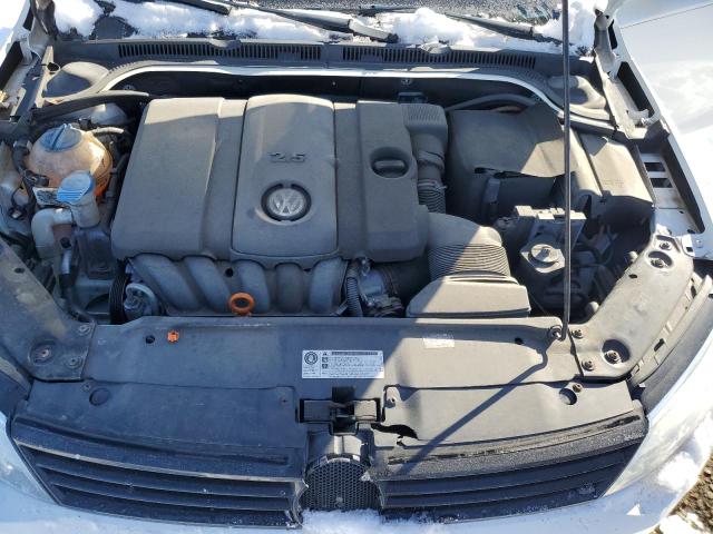 3VWDX7AJ3BM080629 - 2011 VOLKSWAGEN JETTA SE Beyaz fotoğraf 11