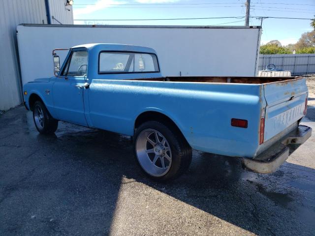 CS248T141943 - 1968 CHEVROLET C20 BLUE photo 2