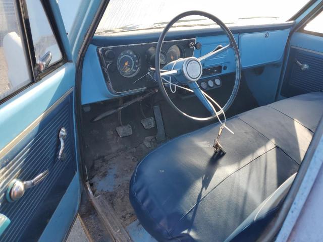 CS248T141943 - 1968 CHEVROLET C20 BLUE photo 8