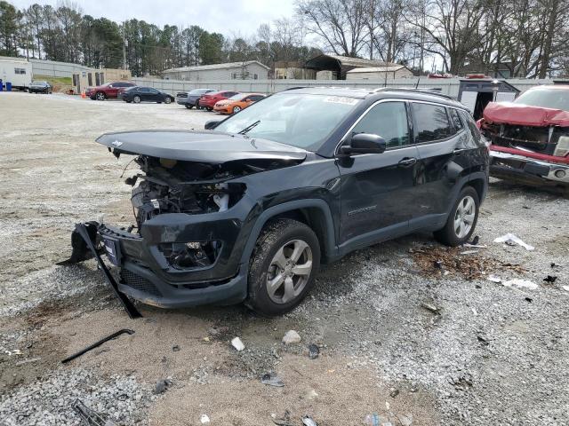 3C4NJCBB1JT319138 - 2018 JEEP COMPASS LATITUDE BLACK photo 1