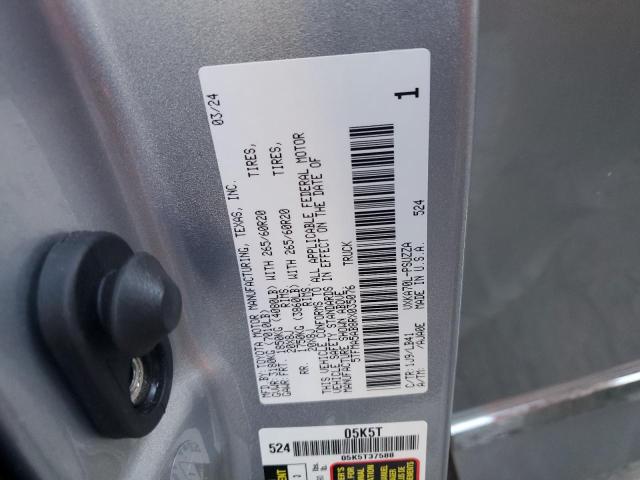 5TFMA5AB8RX035076 - 2024 TOYOTA TUNDRA CREWMAX PLATINUM 银色 照片 13