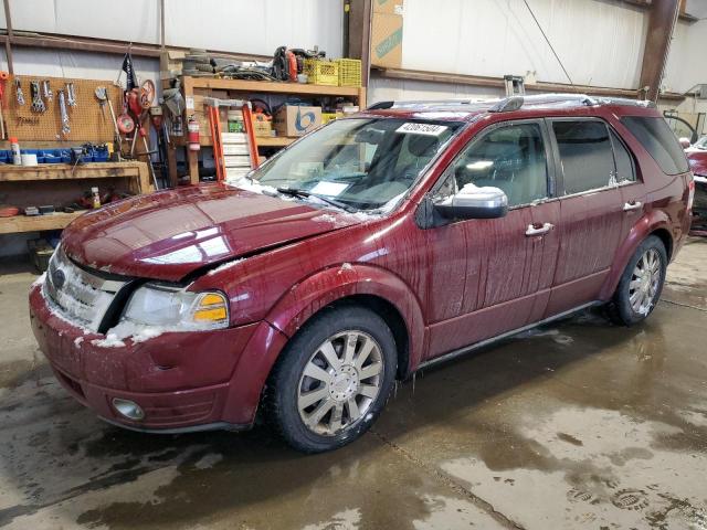 1FMDK06W98GA44021 - 2008 FORD TAURUS X LIMITED BURGUNDY photo 1