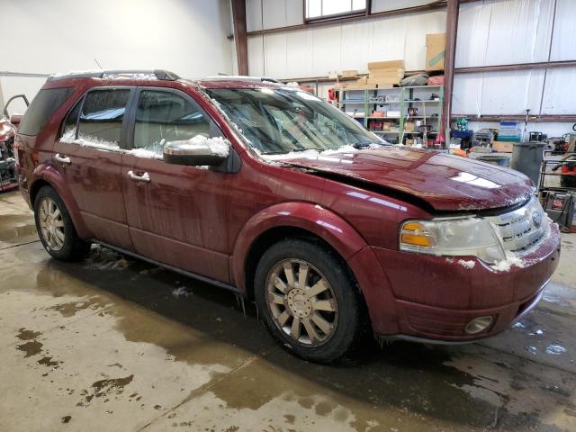 1FMDK06W98GA44021 - 2008 FORD TAURUS X LIMITED BURGUNDY photo 4