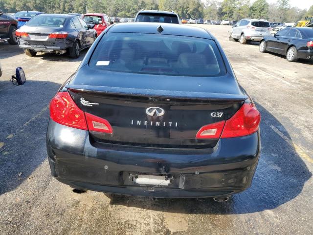 JN1CV6AP1AM202615 - 2010 INFINITI G37 BASE BLACK photo 6