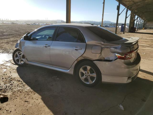 2T1BU4EE9BC748943 - 2011 TOYOTA CAROLLA BASE SILVER photo 2